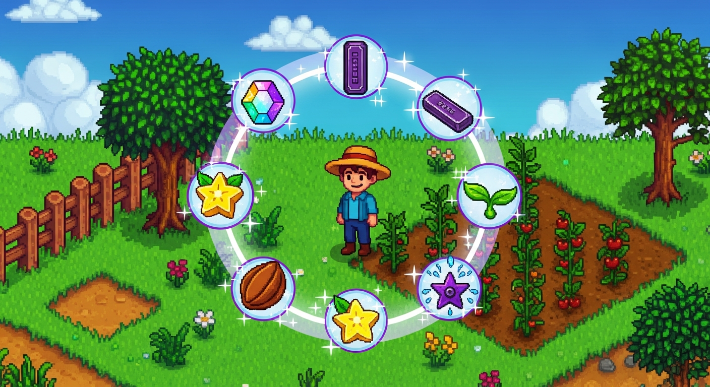 Najlepsze kody przedmiotów w Stardew Valley