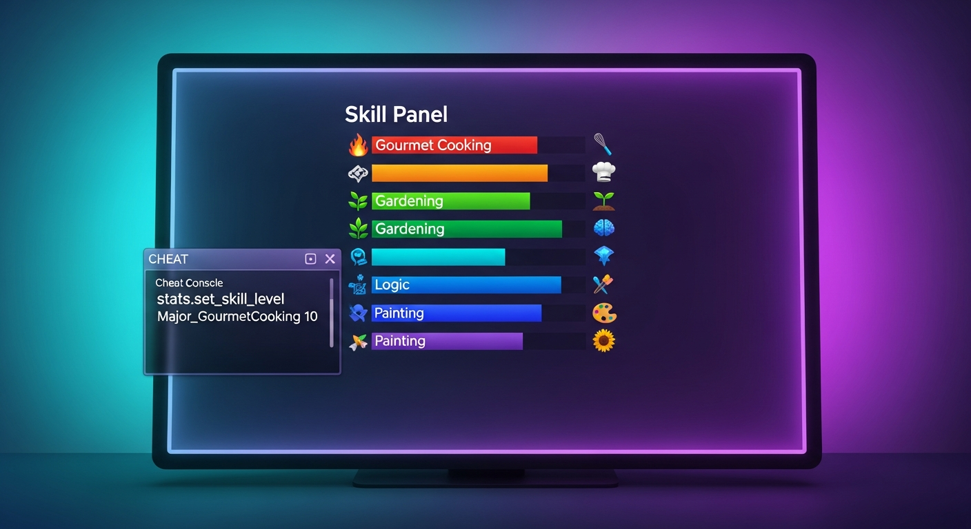 The Sims 4: Wszystkie kody na umiejętności