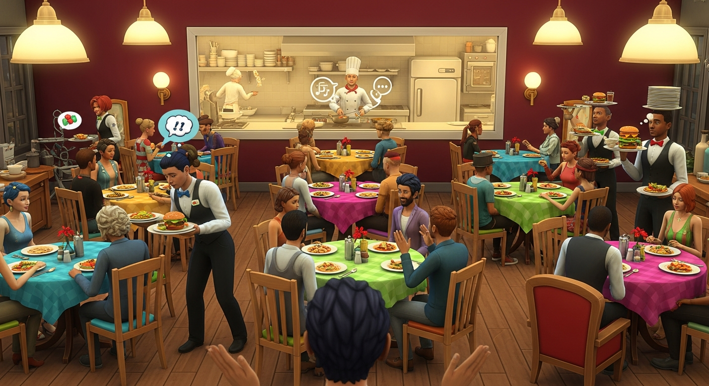 The Sims 4: Kody na Punkty Perków Restauracji — Pełna Lista