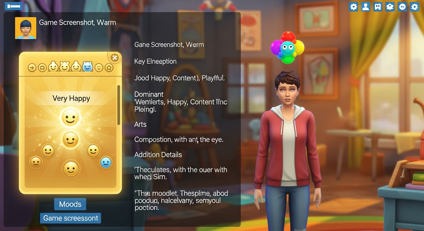 The Sims 4: Najlepsze Cheaty na Nastrój