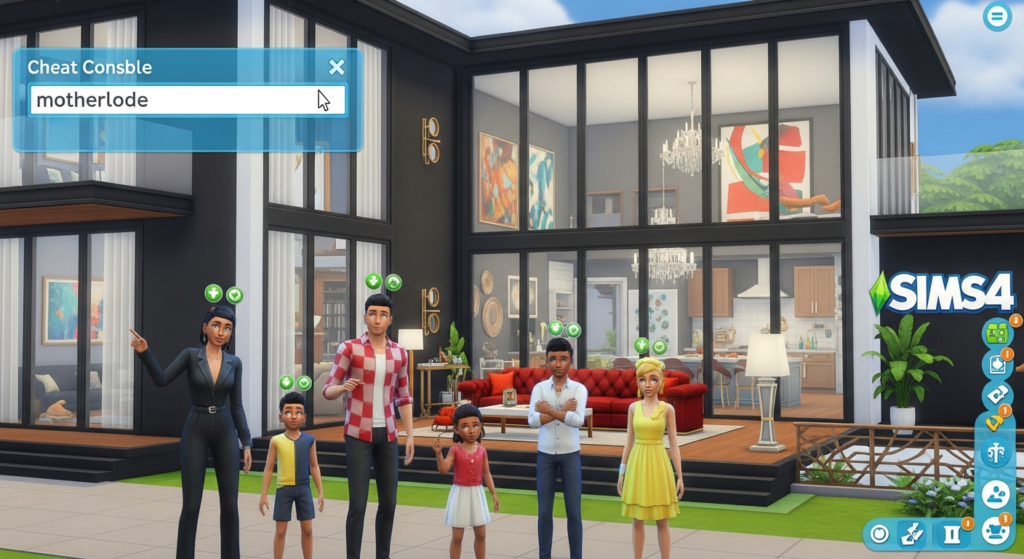 The Sims 4: Kod cheat Motherlode – jak zdobyć 50 000 Simoleonów
