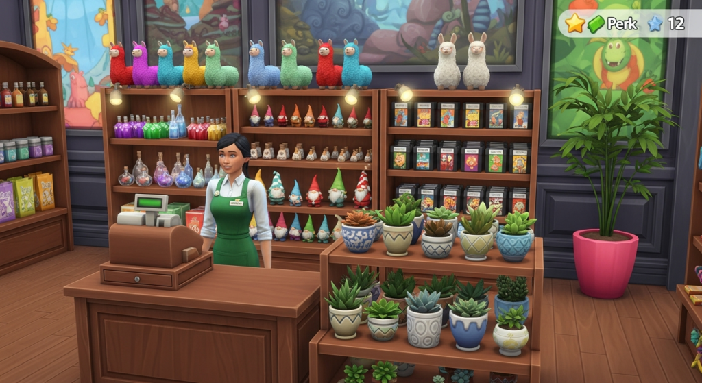 Jak zdobyć Punkty Perków Detalicznych w The Sims 4