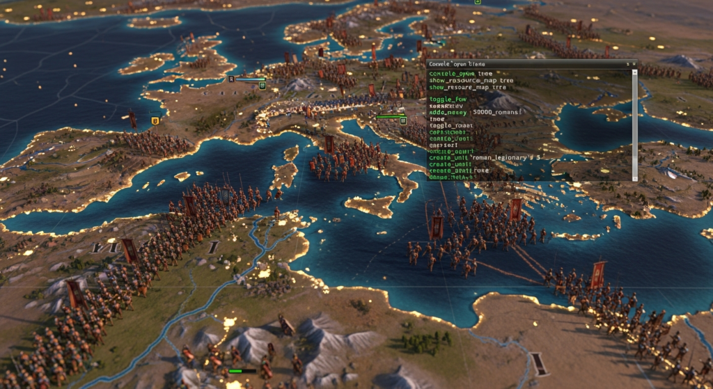 Total War: Rome Remastered – Cheaty i Kody Konsolowe
