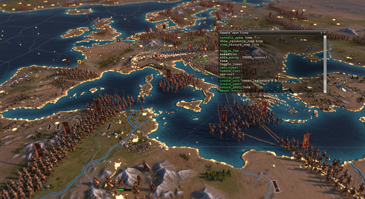 Total War: Rome Remastered – Cheaty i Kody Konsolowe